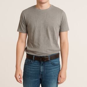 Men';s Brown Leather Fossil BElt 38